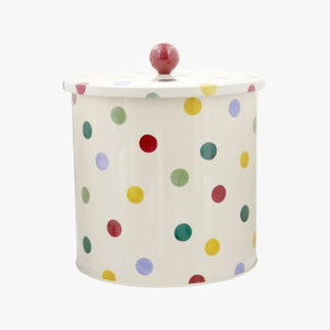 Polka Dot Biscuit Barrel