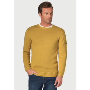 Earby Corn Cotton Crew Neck Jumper