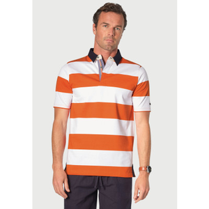 Sale Pure Cotton Burnt Orange Rugby Shirt
