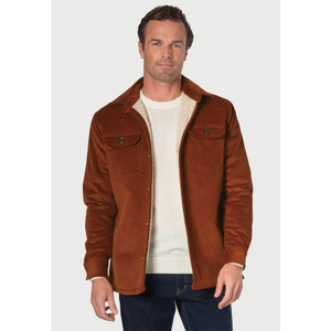 Emerson Rust Cord Fleece Lined Jacket