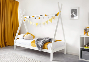 Flair Jessie Wood Tent Bed White