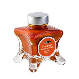 Cult Pens Exclusive Pumpkin Shimmer Ink by Diamine 50ml