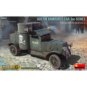 Miniart 39012 Austin Armoured Car 3rd Series Freikorps 1:35 Model Kit