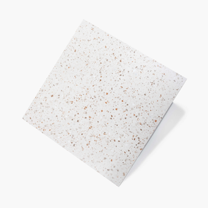 Color Terrazzo 600x600 Satin White Terrazzo Look Rectified