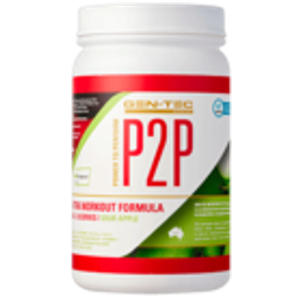 Gen-Tec Nutrition P2P (900g / 30 Serves Fruit Punch)