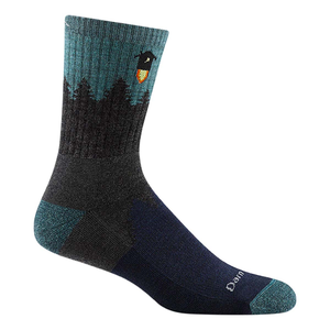 Hike/Trek Micro Crew Midweight Sock - Cushion - Gray