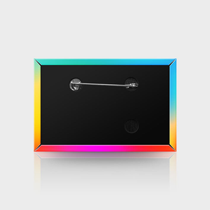 1.75" X 2.75" Rectangle Custom Buttons