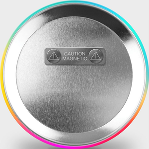 4" Round Clothing Magnets