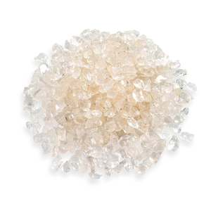 250g Bag of Clear Quartz (Rock Quartz) Chips