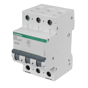 Loadstar 32A Triple Pole 10kA C Curve MCB
