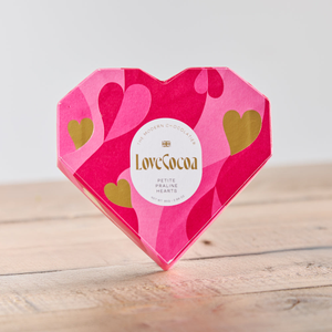 LoveCocoa Praline Chocolate Heart Truffles