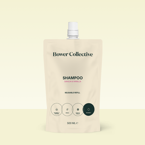 Bower Shampoo Refill – Dahlia & Vanilla 500ml
