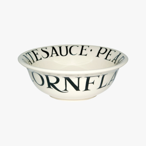 Seconds Black Toast Cereal Bowl