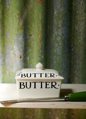 Seconds Black Toast Small Butter Dish