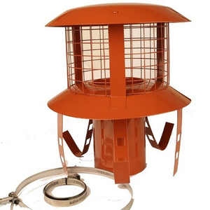 Pot Hanging Chimney Cowl for 5 Inch Flexible Flue