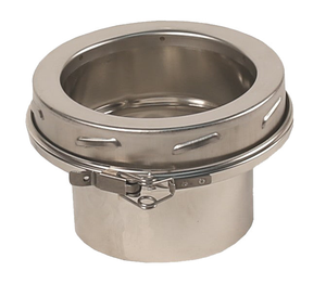 5 Inch (125mm)  Twin Wall Appliance Connector Inc Locking Band