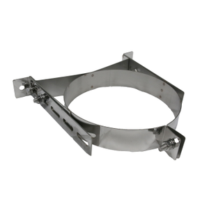 6 Inch (150mm) Twin Wall Adjustable Wall Bracket 50-80mm