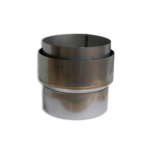 5 Inch Flue Adaptor Vitreous Enamel to Flexi Flue Collar