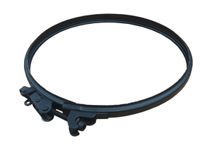 5 Inch (125mm) Black Twin Wall Inc Locking Band