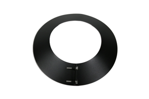 5 Inch (125mm) Black Twin Wall Storm Collar