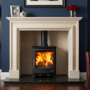 Mazona Rye 5kW Multifuel Woodburning Stove, Freestanding, Eco Design Approved, Defra Approved