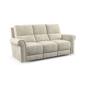 Colorado 3 Seater Sofa in Plush Beige Fabric