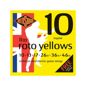 Rotosound R10 Roto Yellows Electric String Set - 10-46