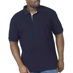 D555 Mens Grant Big Tall Polo Shirt - 10XL / Navy