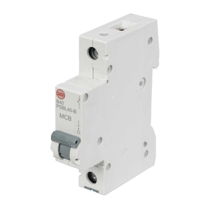 40A Single Pole 10kA B Curve MCB