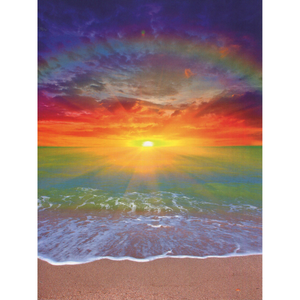 Sunset Over the Sea Greeting Card (Birthday)