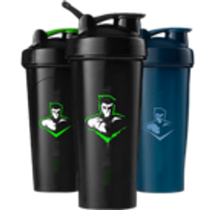 Mr Supplement Super Shaker (400mL Clear / Green Lid)
