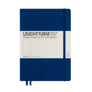 LEUCHTTURM1917 Hardcover Notebook Medium Navy