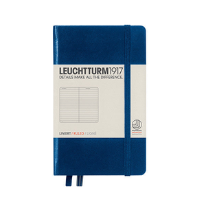 LEUCHTTURM1917 Hardcover Notebook Pocket Navy