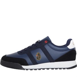 LUKE 1977 Mens Ray Trainers Navy/Black/White