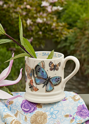 Common Blue Butterfly 1/2 Pint Mug
