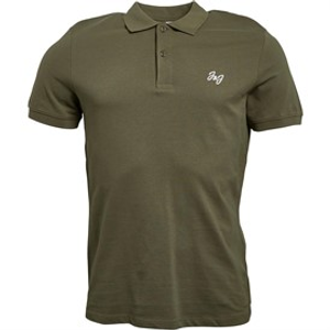 JACK & JONES Mens Joseph Three Pack Polo Shirts Navy/Khaki/Burgundy