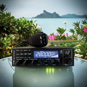 CRT SS 6900NV 10-meter AM FM SSB CW mobile transceiver (blue version no7)