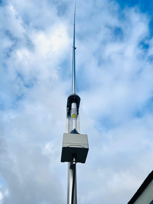 Sigma HF X-80 XP HF vertical high power 1kW antenna covering 80 to 6 meters.