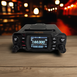 Second Hand Yaesu FTM-200e 50W VHF UHF Dual Band C4FM-FM Mobile Transceiver