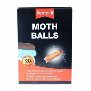 Rentokil Moth Balls - Pack 20 
