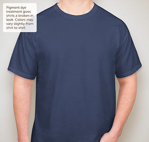 Comfort Colors 100% Cotton T-shirt - Navy