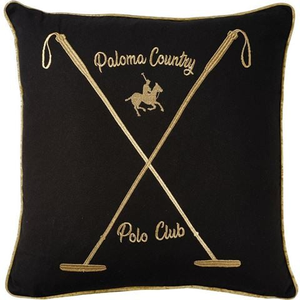 Paloma - Country Polo Hand Embroidered Cushion 55x55cm