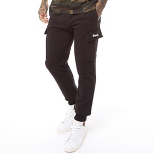 Bench Mens Fargo Cargo Joggers Black
