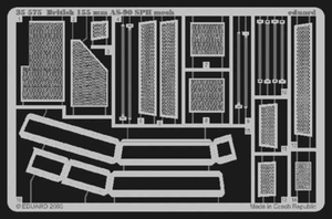 Eduard 35575 1:35 Etched Detailing Set for Trumpeter Kits AS-90 155mm self prope