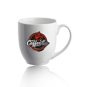 White Bistro 16 oz Glossy Coffee Mug