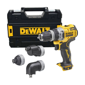DeWALT DCD703NT-XJ 12V XR Multi-Head Drill Driver With Case