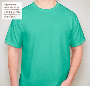 Comfort Colors 100% Cotton T-shirt - Island Green