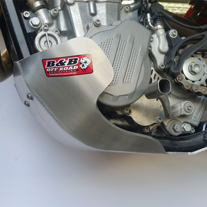 Bash Plate - KTM 450SX-F/XC-F 16-18 | 450/500EXC-F 17-23 | Husky FE450/501 17-23 | Husky FC450 16-18 - Polished