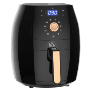 HOMCOM 5.5L 1700W Air Fryer, with Digital Display, 80-200℃ Temperature