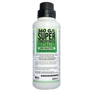 500ml 360g/l Glyphosate Weedkiller | Super Strength Root-Killing Concentrate - 1